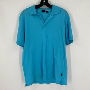 Boss Hugo Boss Men’s Pima Cotton Blue Polo Shirt size M